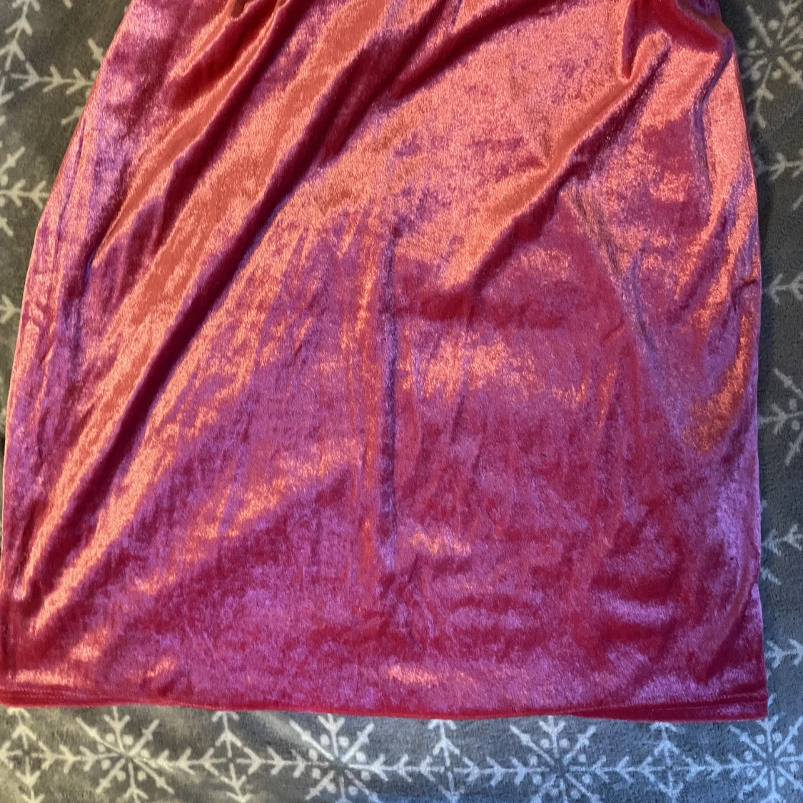 Klänning i sammet  - 90