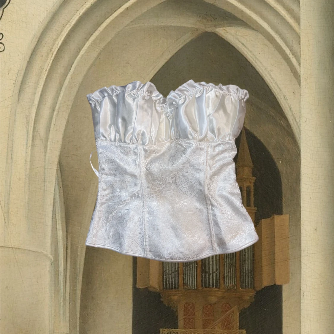 Drömmig vit korset🤍✨