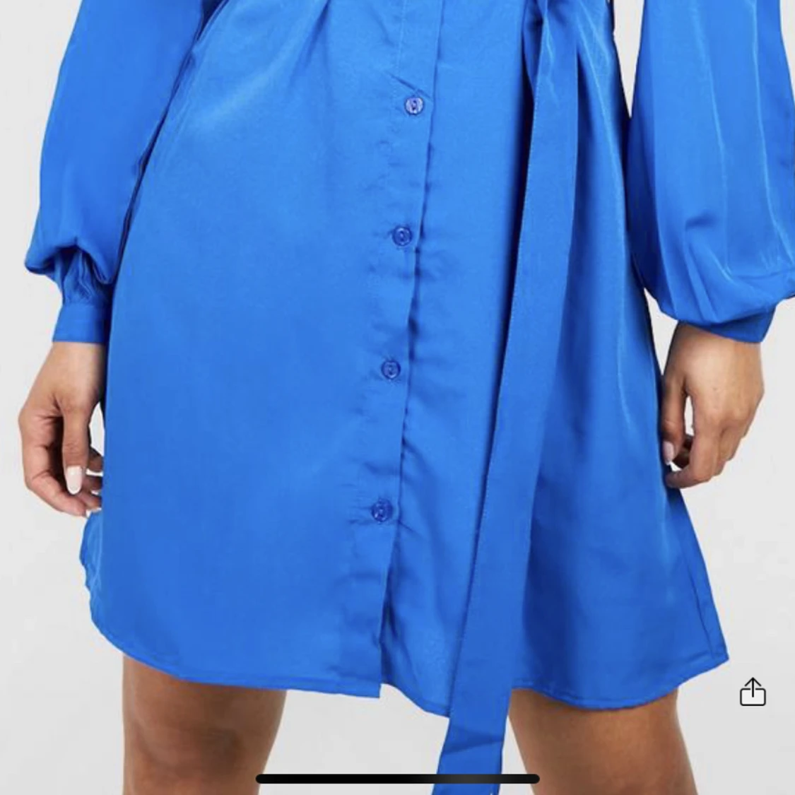 Blå somrig klänning  - 90