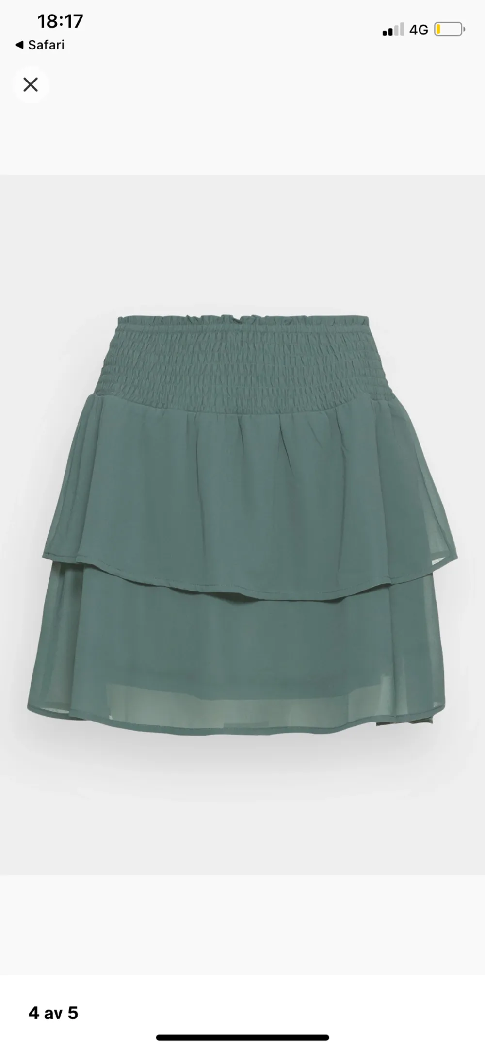Grön kjol från Only. Kjolar.