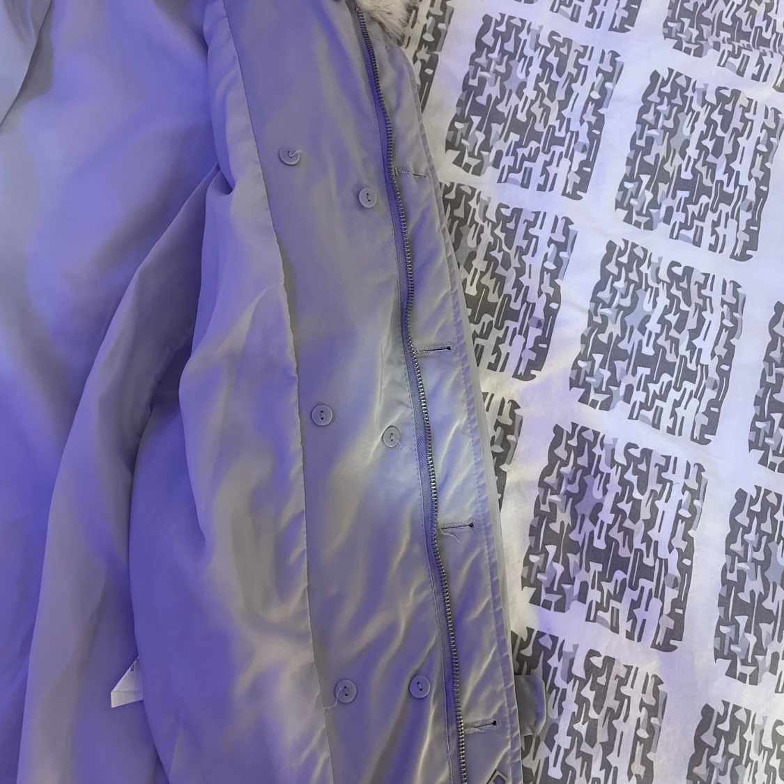 grå vinter jacka - 91