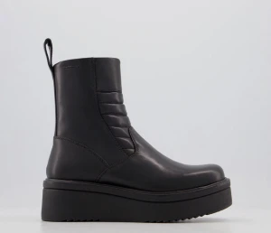 Vagabond Tara, stl 41 - Fantastiska skor från Vagabond, modell Tara. Helt oanvända. Svart skinn, stängs med dragkedja. Nypris 1600 kr. 