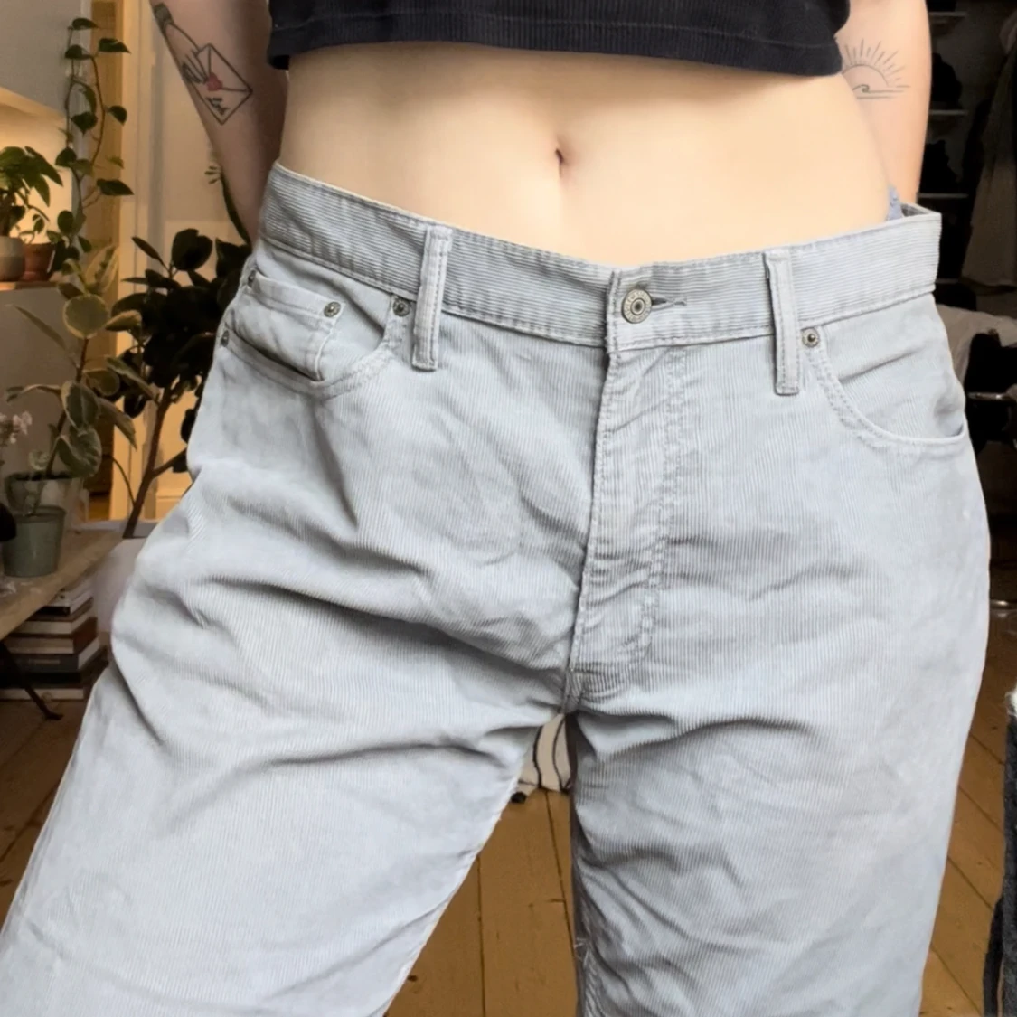 Vintage Levis Manchester Byxor grå