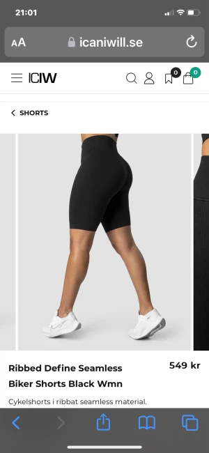 Iciw Shorts - Träningsshorts från Iciw, använda fåtal gånger i storlek M!! 
