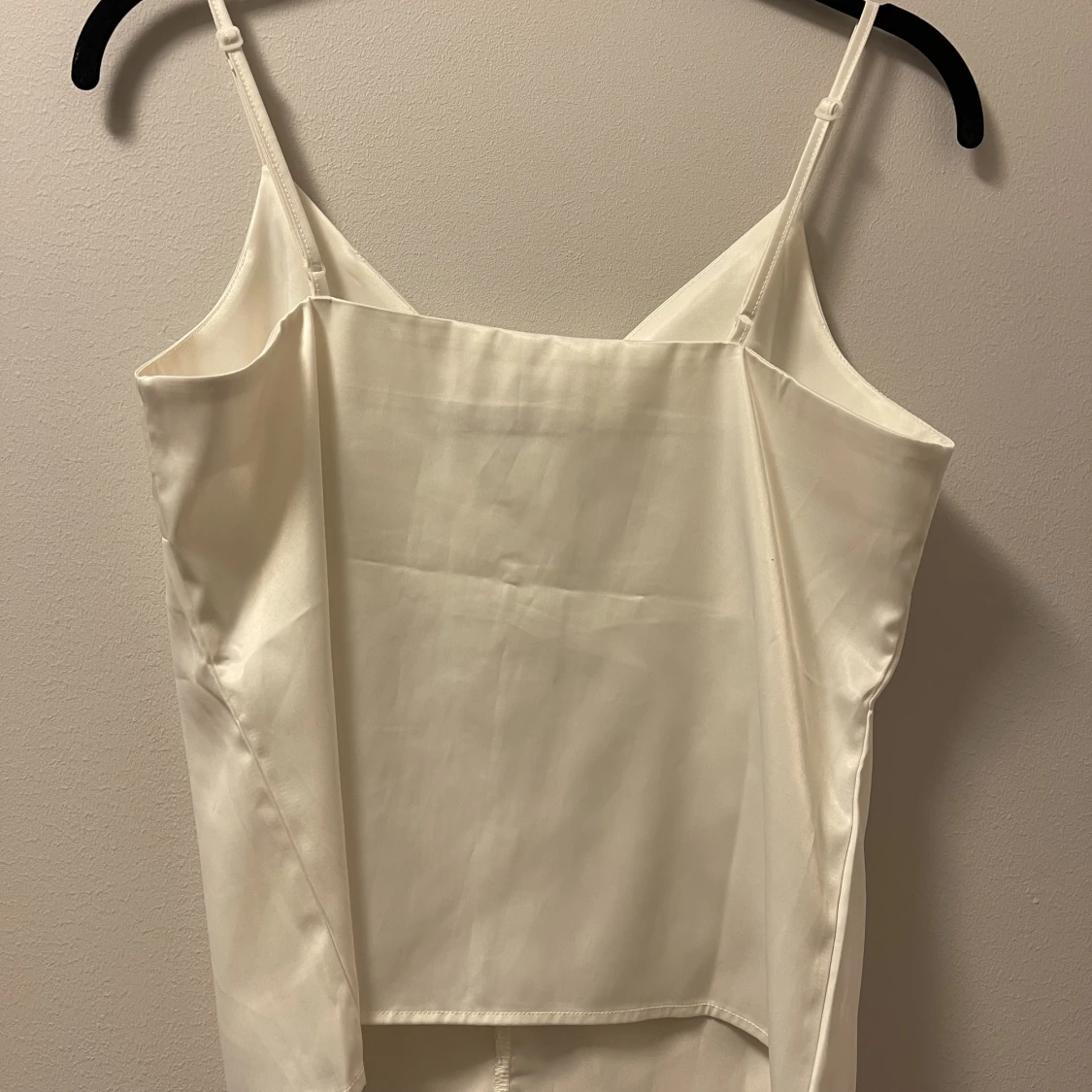 Vitt satinlinne - 90