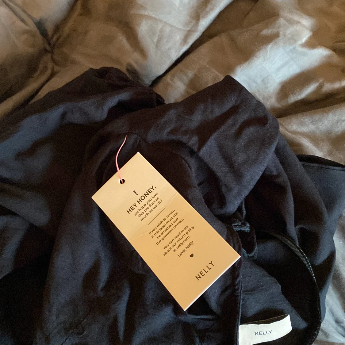 Svart kort klänning  - 90