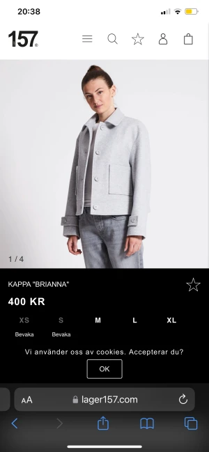 Jacka/kappa - Jacka från lager 157, använd 2 gånger men säljer för den är för stor! Kan mötas upp i Stockholm. Nypris 400