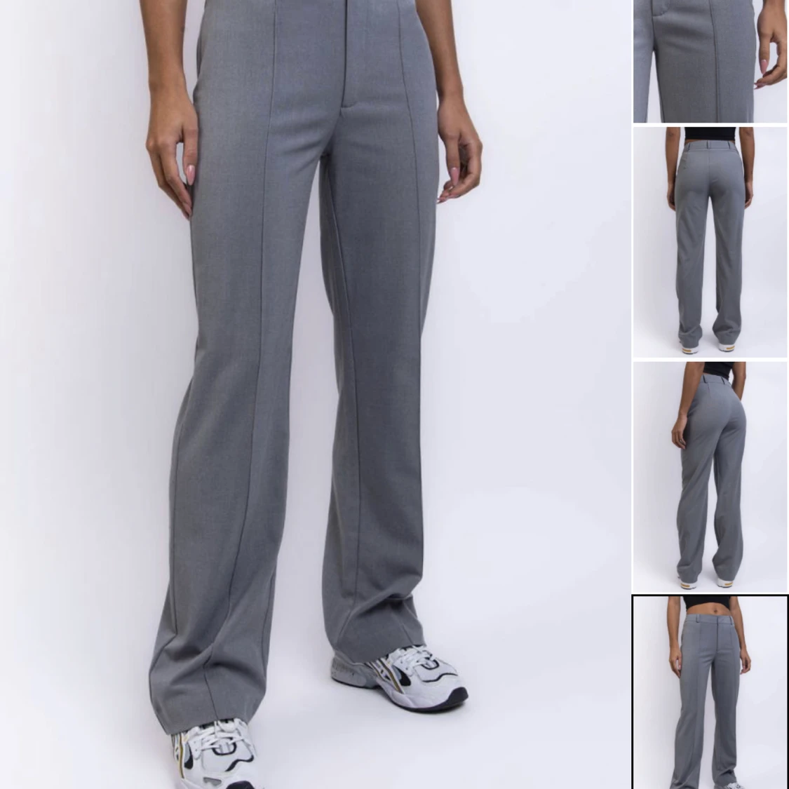 Midwaist kostymbyxor  - 90