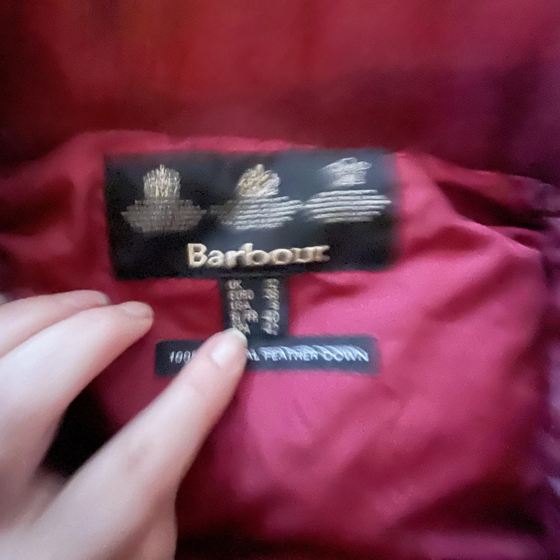 Barbour dunjacka st 38 - 91