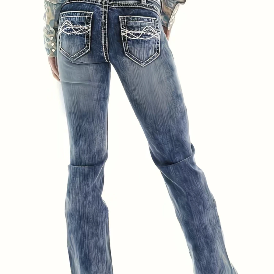 Lågmidjade byxor - 90