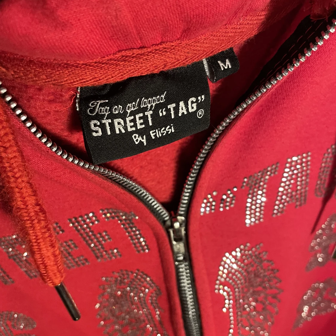 Street tag rhinestone - 91