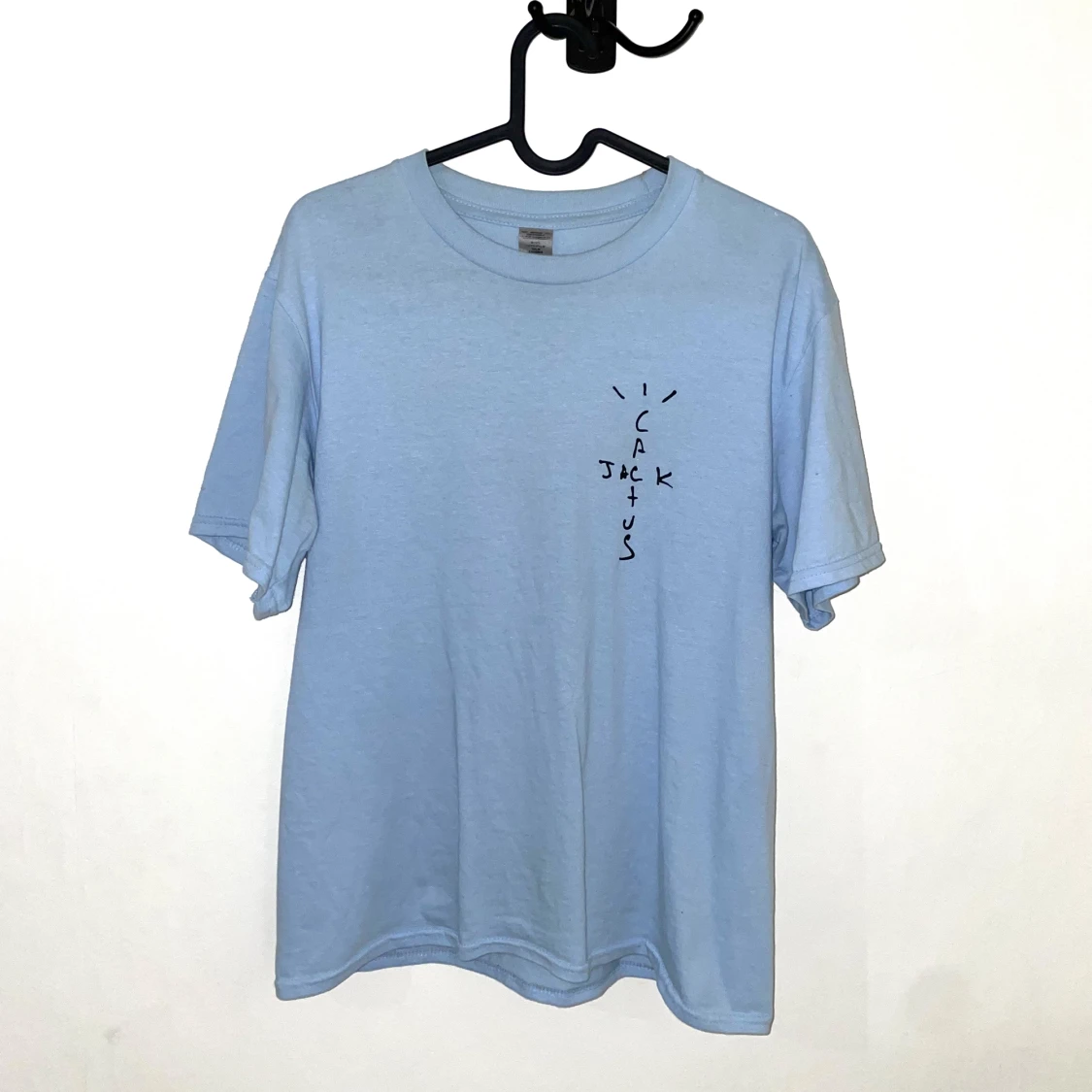 baby blå Cactus jack t-shirt