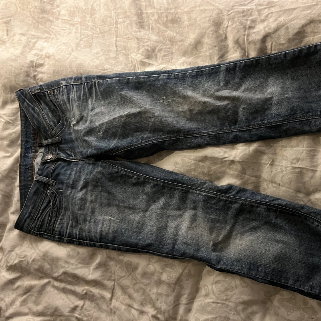 Lågmidjade jeans