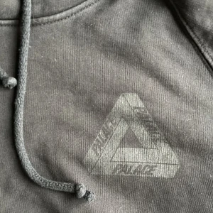 Svart Palace Hoodie - Print på fram o baksida woohoo 