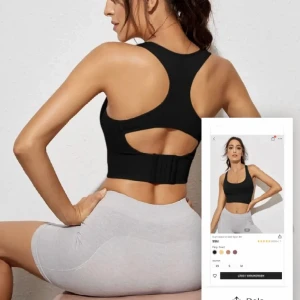 Ny sport topp - Helt ny sport topp som jag säljer pga beställde fel storlek. Går att använda som sportbh och sporttopp. Uttagbara pads.  Nypris 99kr