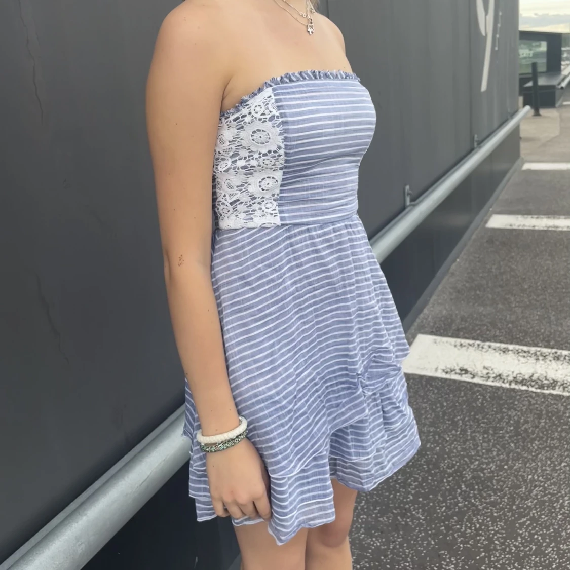 Strapless klänning - 90