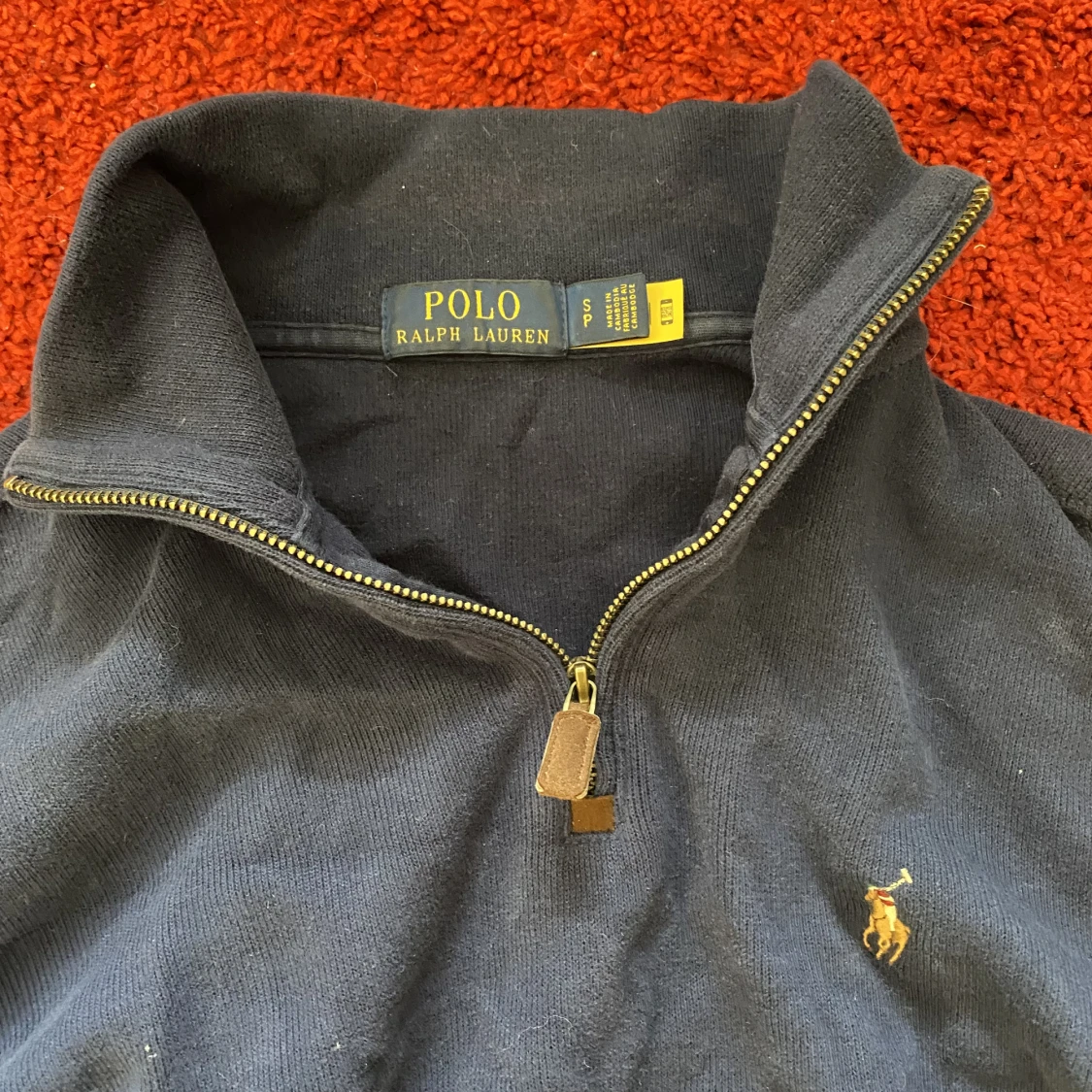 Polo halv zip - 90