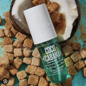 Sol janerio spray - Detta är en bodymist/parfym ifrån sol janerio. Den doftar otroligt mycket kokos (se bild 3) och håller hela dagen. Endast testad 2ggr säljs pågrund av inte riktigt min doft ❤️AMAZING, inget fast pris