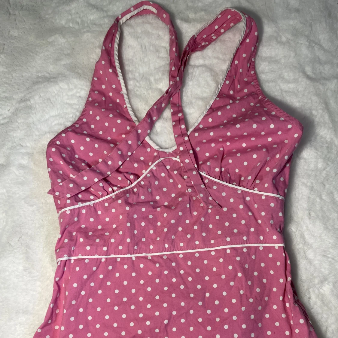 Backless rosa sommartopp - 91