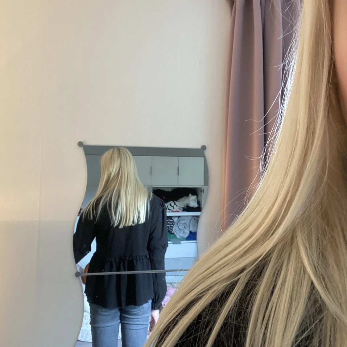 Svart blus/topp - 91