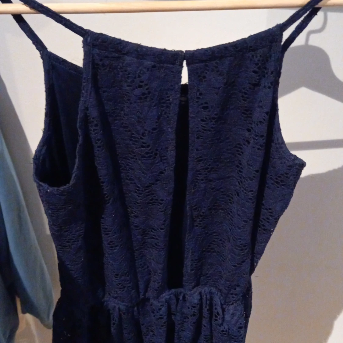 Mörkblå klänning - 90