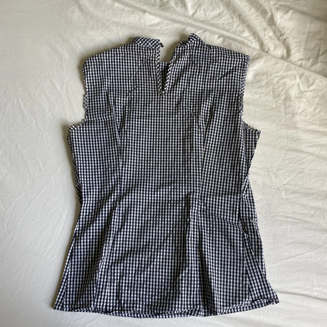 Rutigt linne/topp - 90