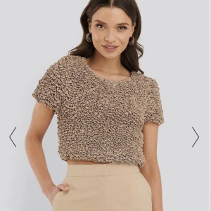 Brun topp NAKD - Oanvänd, brun topp från NAKD. Nypris var 550 kr. Har lappen kvar. (Andra bilden är min)