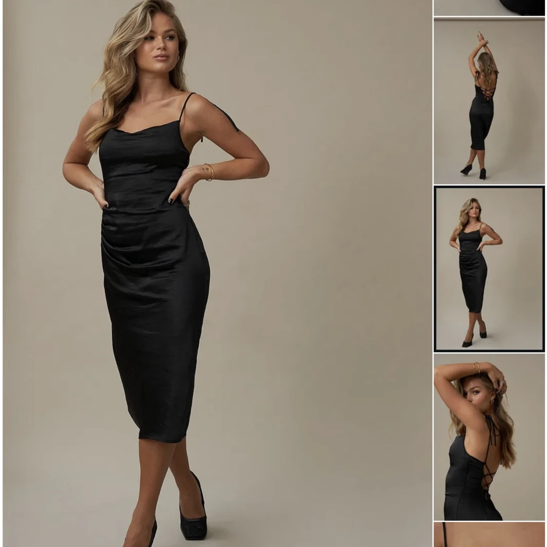 Svart klänning - 90