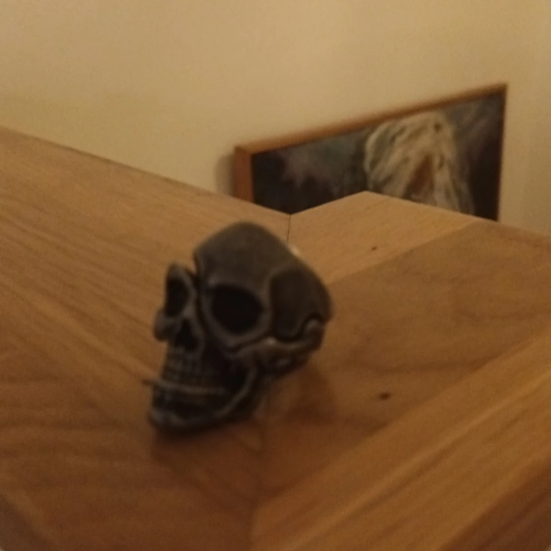 Moody mason dödskallering  - 90