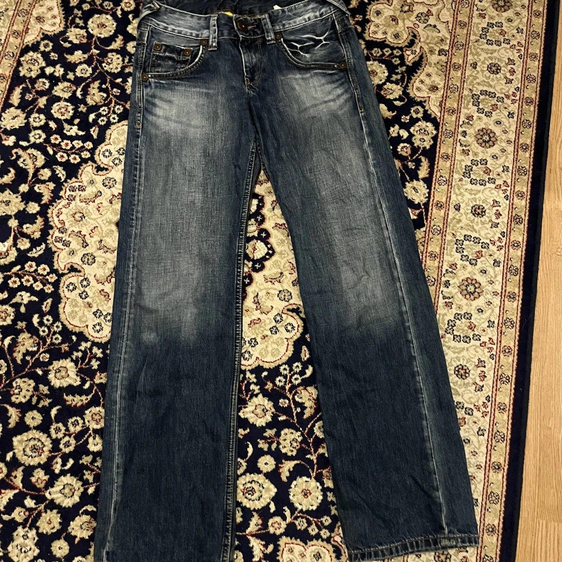Lågmidjade jeans