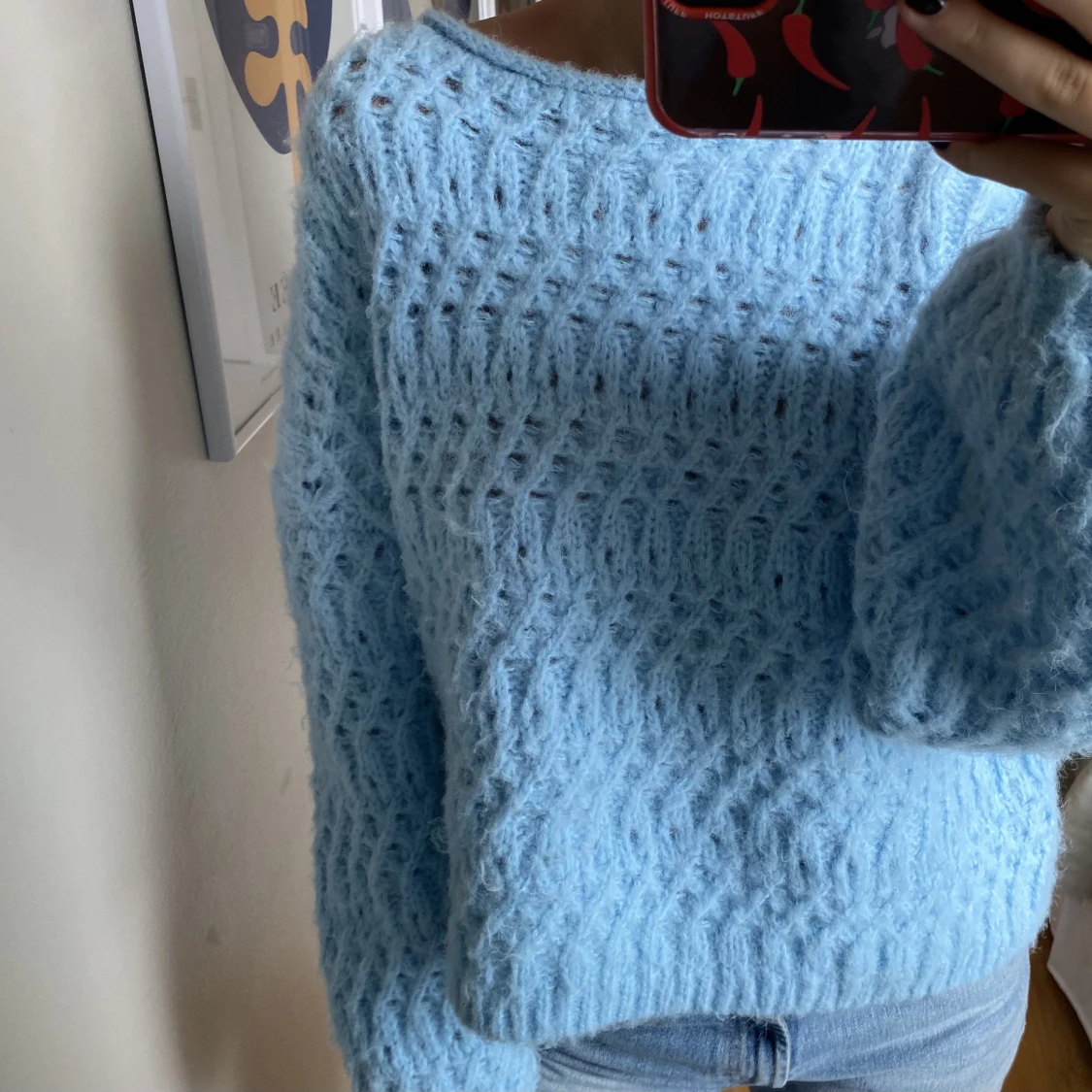 Stickad tröja - 90
