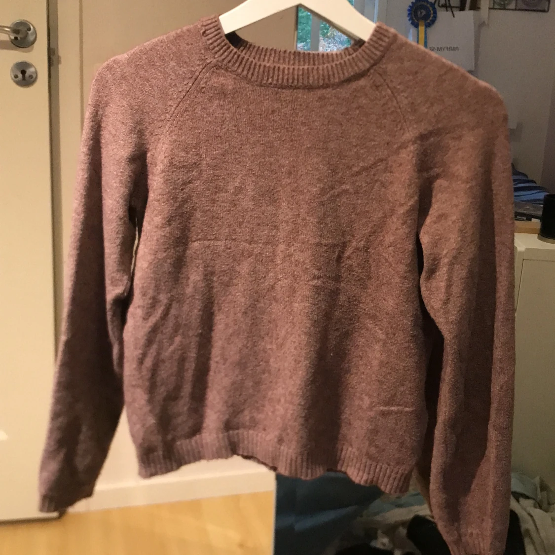 En söt stickad tröja