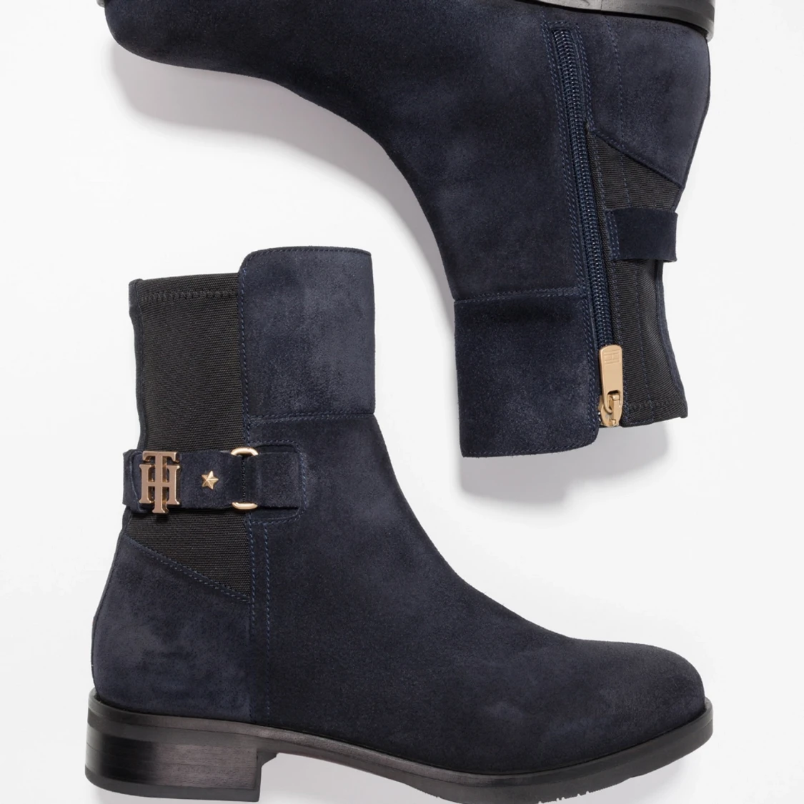 Tommy Hilfiger boots, Marinblå