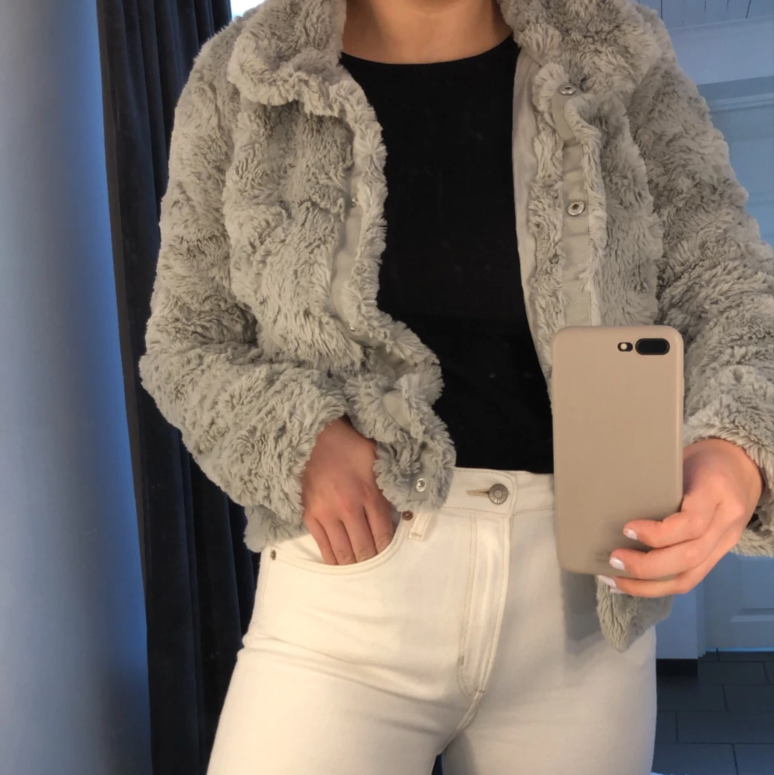 Pälsjacka💓💓 - 90