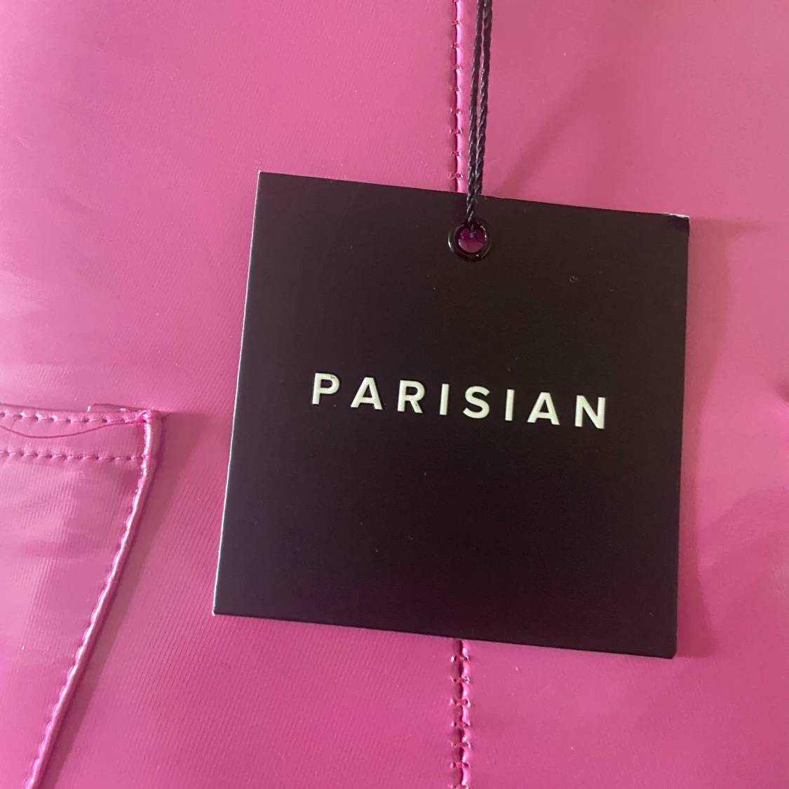 Rosa vinyl byxor XS  - 91