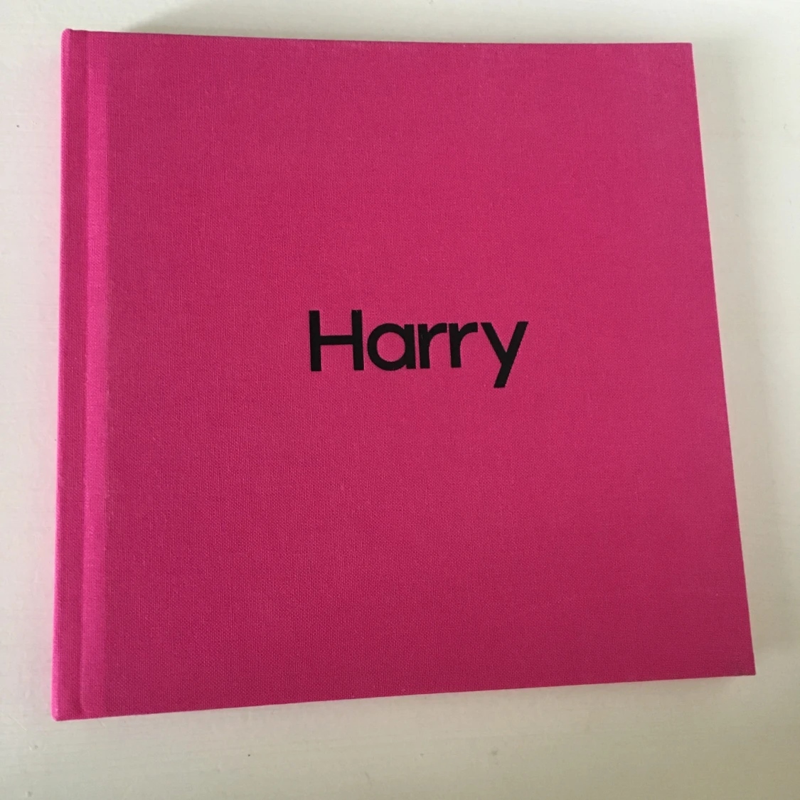 Harry Styles polaroidbok