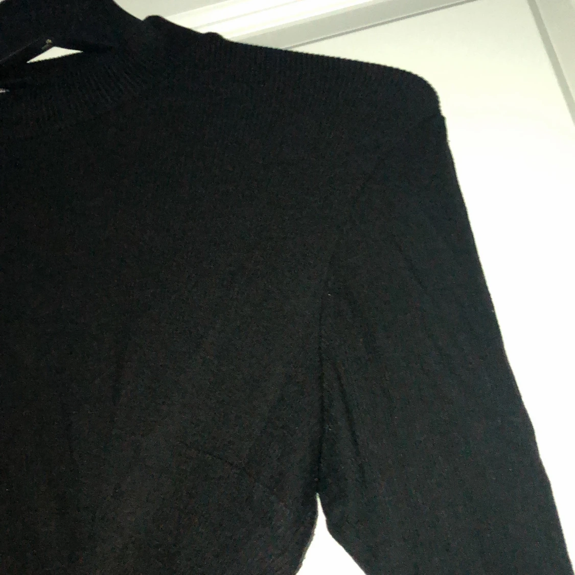 Svart långärmad tröja stl S/m - 90