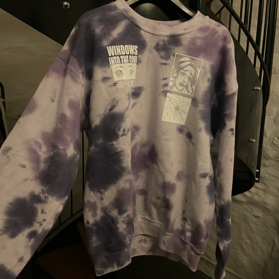 College tröja från weekday man S