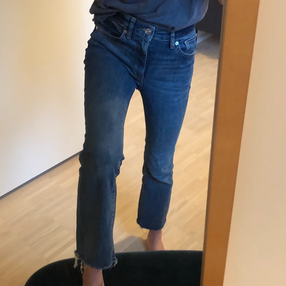 Chopped bootcut jeans  - 90