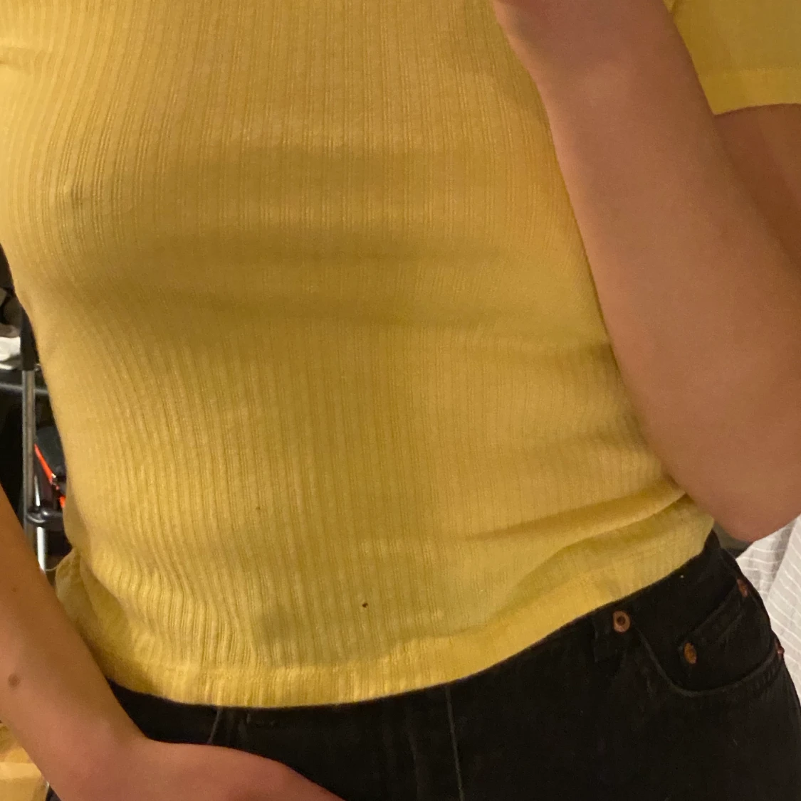 monki ribbed tshirt - 90