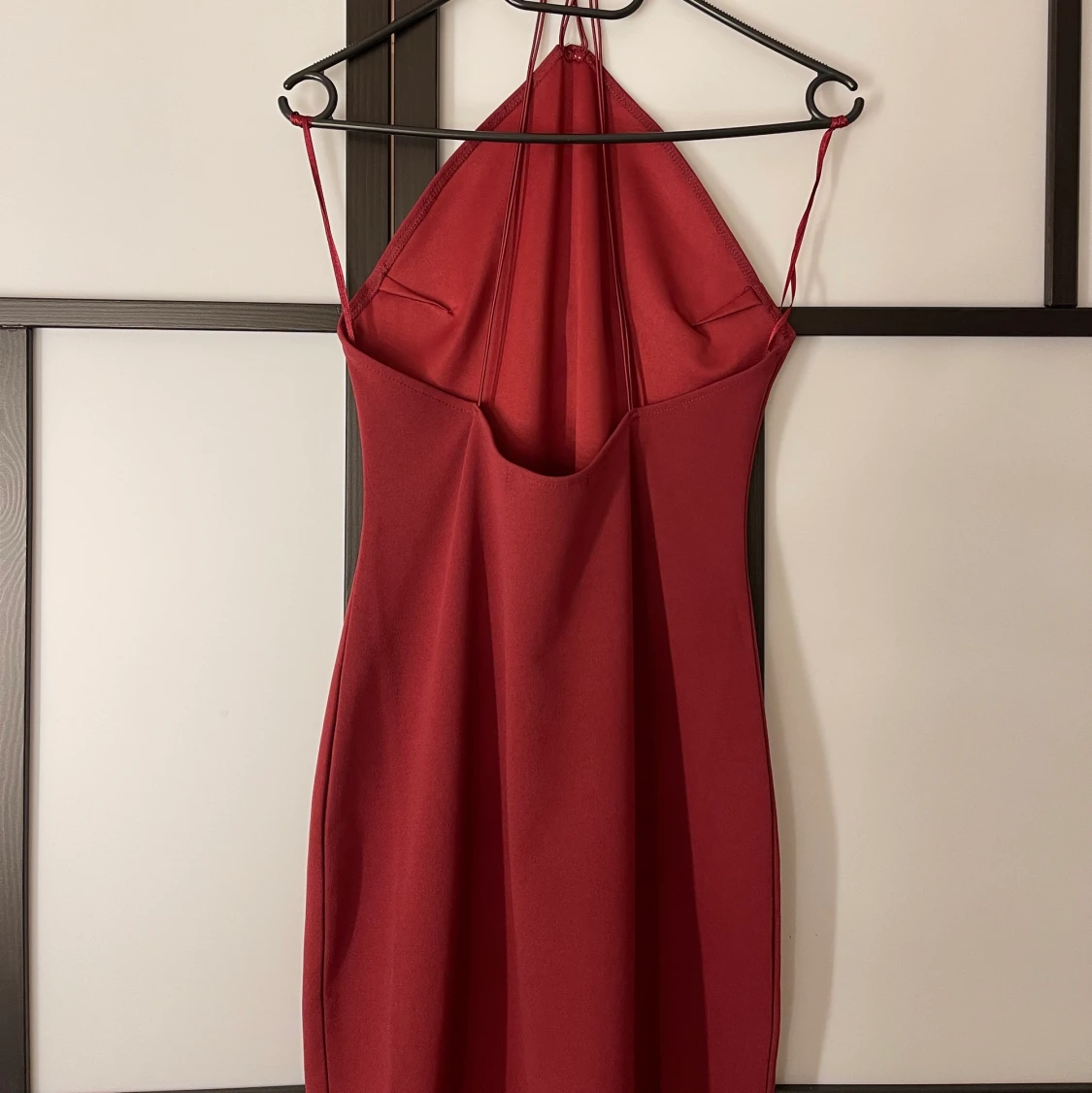 Röd klänning storlek M - 90