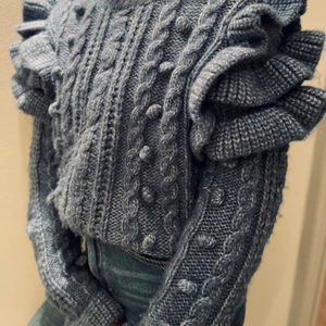 Stickad mysig tröja - Helt oanvänd 😍