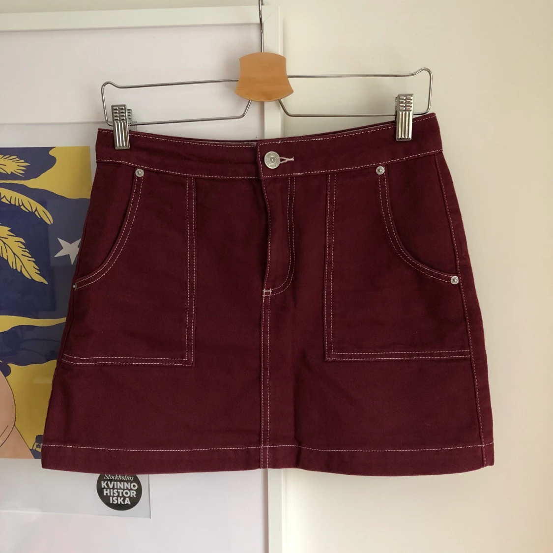 URBAN OUTFITTERS kort retro-kjol  - 90