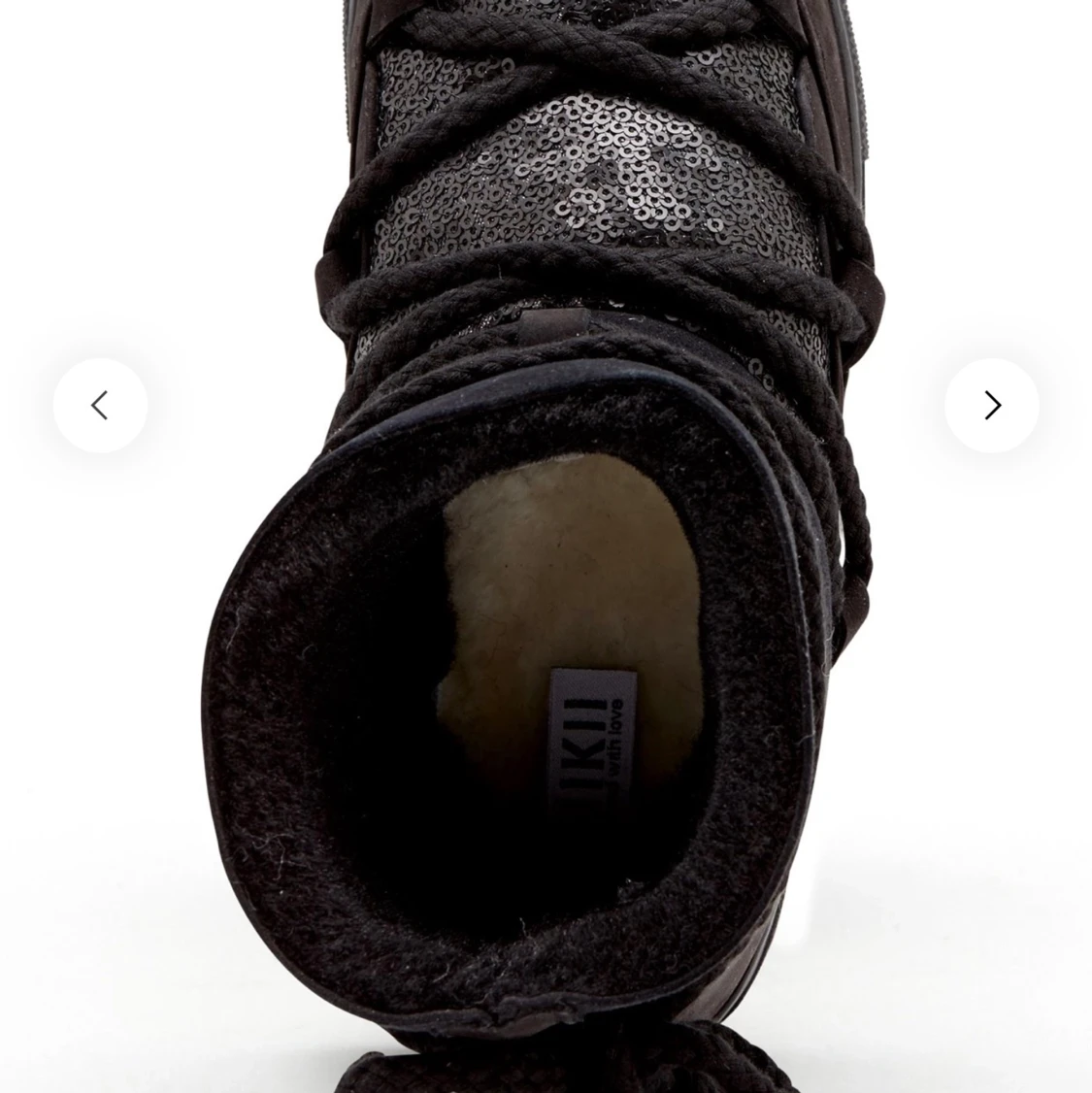 Inuikii skor med paljetter och hög klack - 90