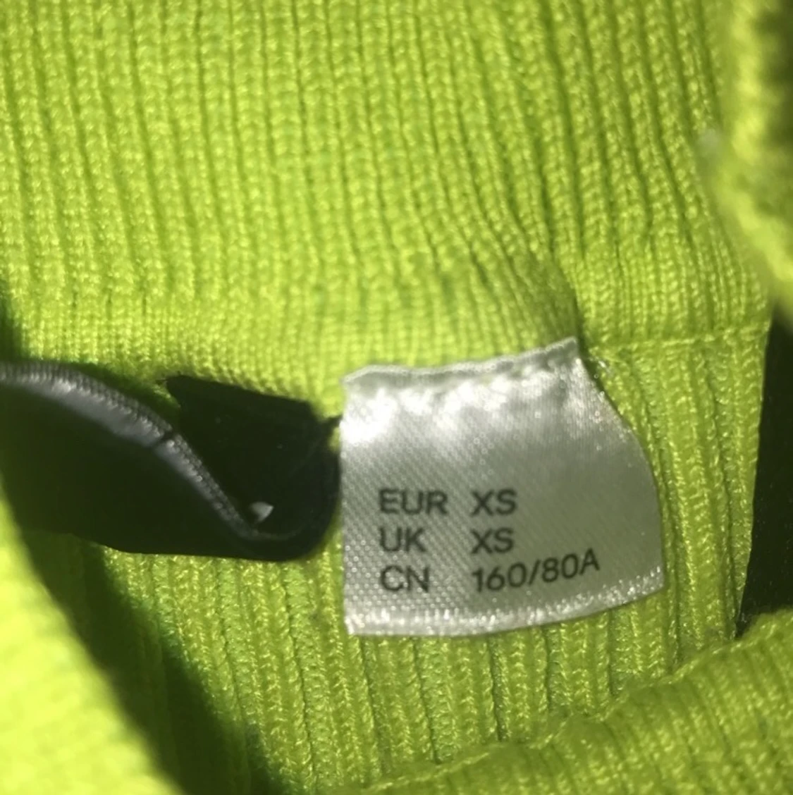 Neon grön topp - 90