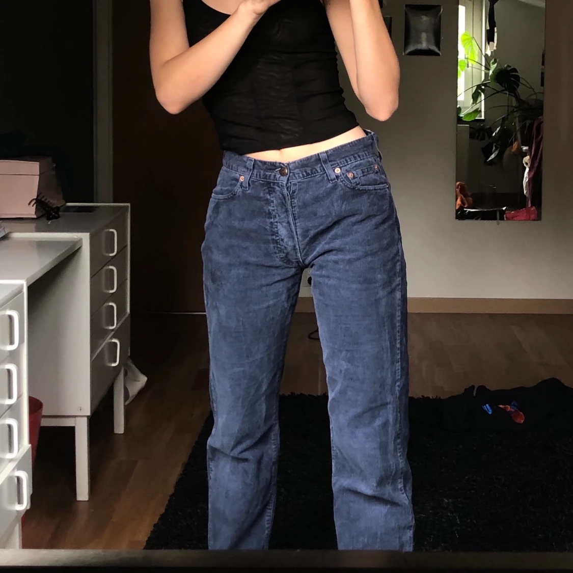 Lågmidjade manchester-Levis