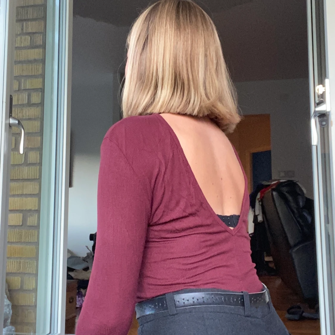 Topp med öppen rygg - 91