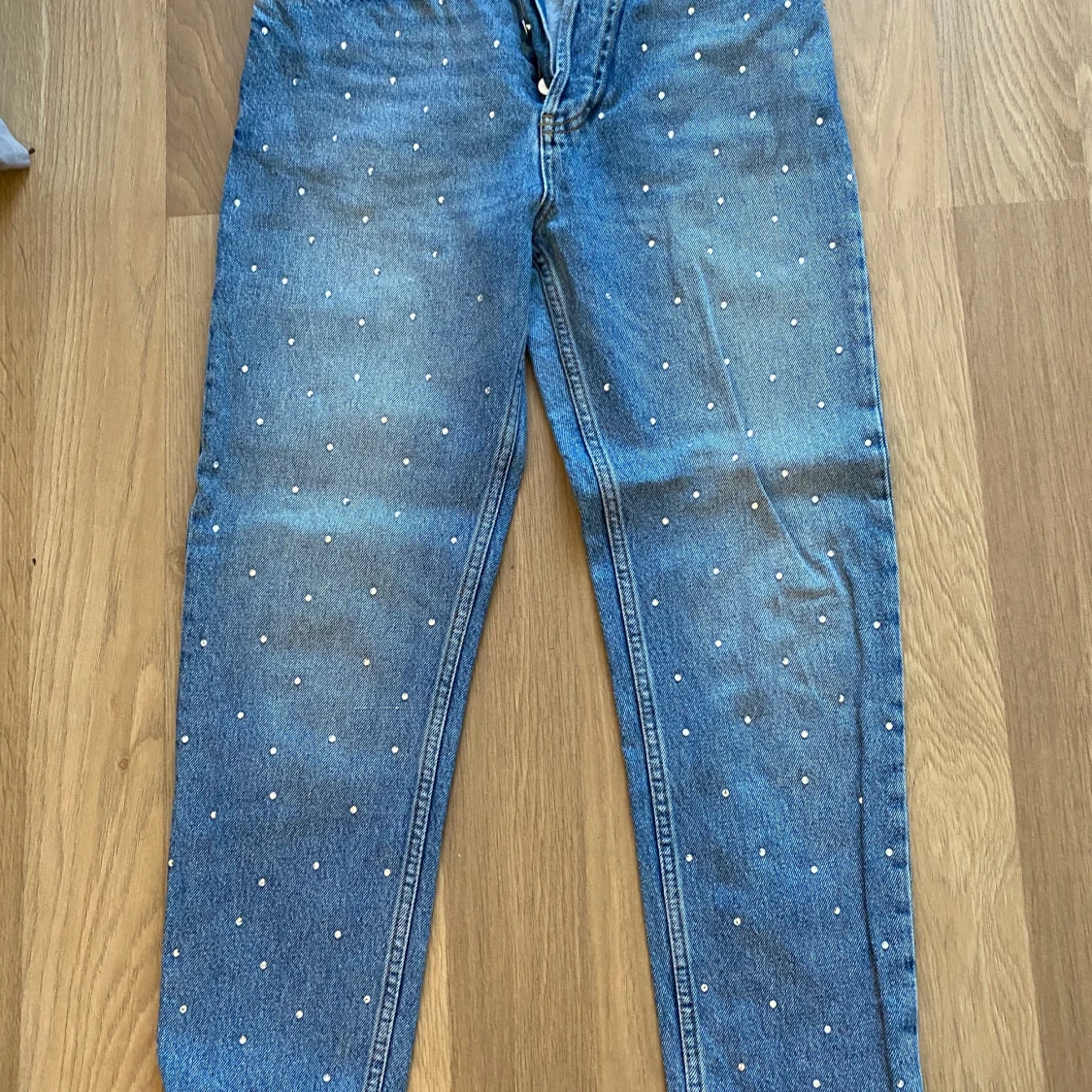 Jeans med bling