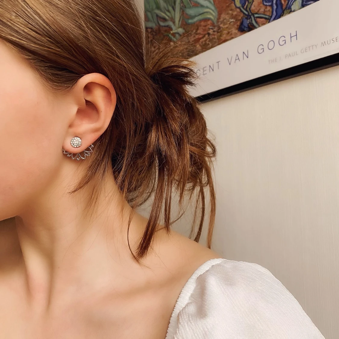 Silver örhängen  - 90