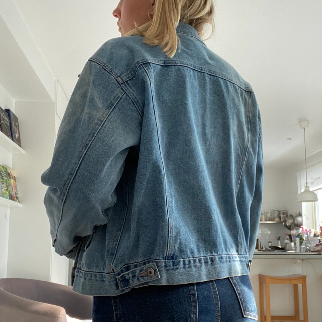 Vintage retro jeansjacka - 91